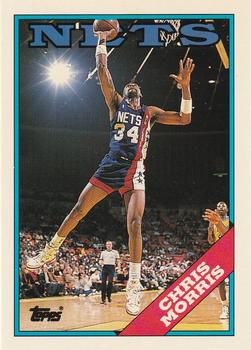 1992-93 Topps Archives Chris Morris  #108 New Jersey Nets