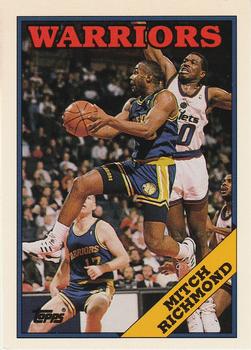 1992-93 Topps Archives Mitch Richmond˜UER  #109 Golden State Warriors