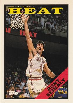 1992-93 Topps Archives Rony Seikaly  #110 Miami Heat