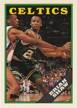 1992-93 Topps Archives Brian Shaw  #111 Boston Celtics