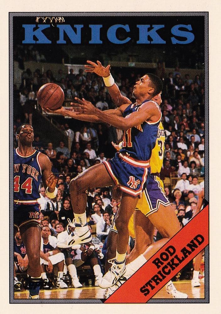 1992-93 Topps Archives Rod Strickland  #113 New York Knicks