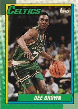 1992-93 Topps Archives Dee Brown  #131 Boston Celtics