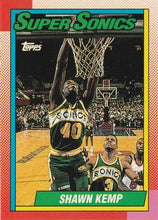 Load image into Gallery viewer, 1992-93 Topps Archives Shawn Kemp  #136 Seattle SuperSonics
