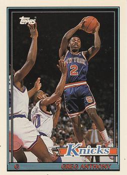 1992-93 Topps Archives Greg Anthony  #141 New York Knicks