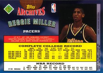 1992-93 Topps Archives Chris Mullin  #68 Golden State Warriors