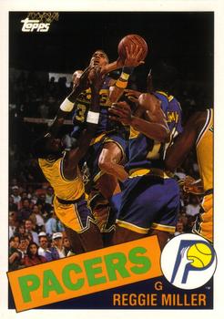 1992-93 Topps Archives Reggie Miller˜UER  #67 Indiana Pacers