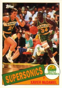1992-93 Topps Archives Xavier McDaniel  #69 Seattle SuperSonics