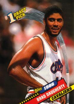 1992-93 Topps Archives Brad Daugherty DPK #6 Cleveland Cavaliers