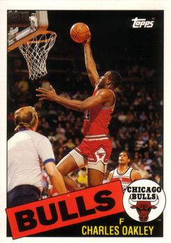 1992-93 Topps Archives Charles Oakley  #70 Chicago Bulls