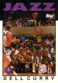 1992-93 Topps Archives Dell Curry  #77 Utah Jazz