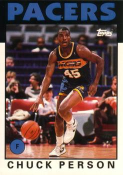 1992-93 Topps Archives Chuck Person  #84 Indiana Pacers