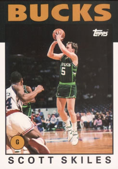 1992-93 Topps Archives Scott Skiles  #88 Milwaukee Bucks