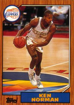 1992-93 Topps Archives Ken Norman  #96 Los Angeles Clippers