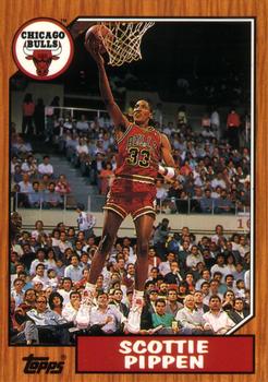 1992-93 Topps Archives Scottie Pippen  #97 Chicago Bulls