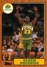 Load image into Gallery viewer, 1992-93 Topps Archives Olden Polynice  #98 Seattle SuperSonics
