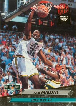 1992-93 Fleer Ultra Karl Malone JS #217 Utah Jazz