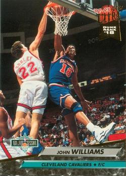 1992-93 Fleer Ultra John Williams JS #218 Cleveland Cavaliers