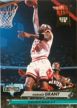 1992-93 Fleer Ultra Horace Grant JS #219 Chicago Bulls