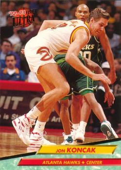 1992-93 Fleer Ultra Jon Koncak #225 Atlanta Hawks