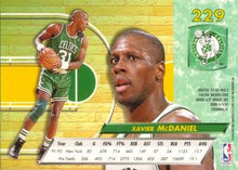 Load image into Gallery viewer, 1992-93 Fleer Ultra Xavier McDaniel #229 Boston Celtics

