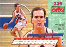 Load image into Gallery viewer, 1992-93 Fleer Ultra Danny Ferry #239 Cleveland Cavaliers
