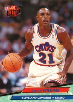 1992-93 Fleer Ultra Gerald Wilkins #243 Cleveland Cavaliers