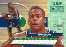 Load image into Gallery viewer, 1992-93 Fleer Ultra Sean Rooks RC #249 Dallas Mavericks
