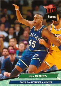 1992-93 Fleer Ultra Sean Rooks RC #249 Dallas Mavericks