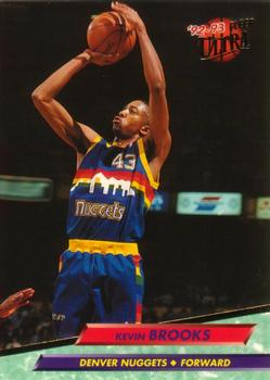 1992-93 Fleer Ultra Kevin Brooks #250 Denver Nuggets