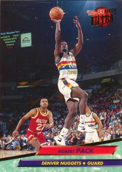1992-93 Fleer Ultra Robert Pack #253 Denver Nuggets