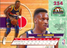 Load image into Gallery viewer, 1992-93 Fleer Ultra Gary Plummer RC #254 Denver Nuggets
