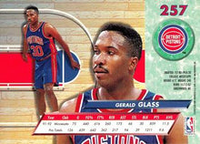 Load image into Gallery viewer, 1992-93 Fleer Ultra Gerald Glass #257 Detroit Pistons
