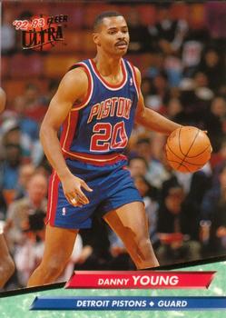 1992-93 Fleer Ultra Danny Young #260 Detroit Pistons