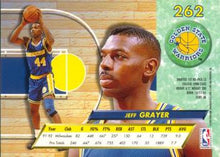 Load image into Gallery viewer, 1992-93 Fleer Ultra Jeff Grayer #262 Golden State Warriors
