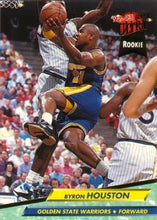 Load image into Gallery viewer, 1992-93 Fleer Ultra Byron Houston RC #263 Golden State Warriors
