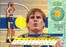 Load image into Gallery viewer, 1992-93 Fleer Ultra Ed Nealy #265 Golden State Warriors
