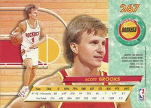 Load image into Gallery viewer, 1992-93 Fleer Ultra Scott Brooks #267 Houston Rockets
