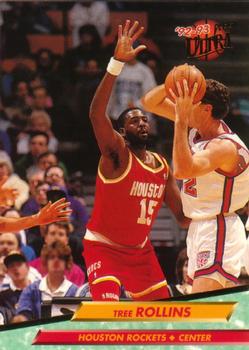 1992-93 Fleer Ultra Tree Rollins #272 Houston Rockets