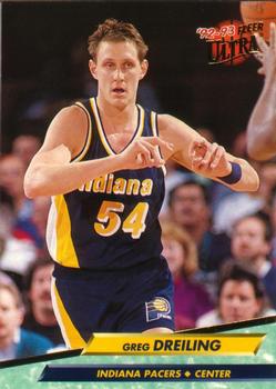 1992-93 Fleer Ultra Greg Dreiling #273 Indiana Pacers