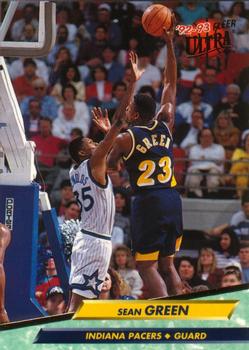 1992-93 Fleer Ultra Sean Green #274 Indiana Pacers