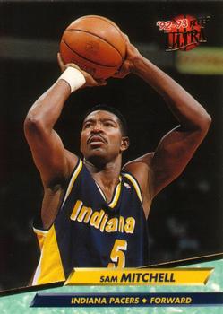 1992-93 Fleer Ultra Sam Mitchell #275 Indiana Pacers