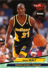 Load image into Gallery viewer, 1992-93 Fleer Ultra Malik Sealy RC #277 Indiana Pacers
