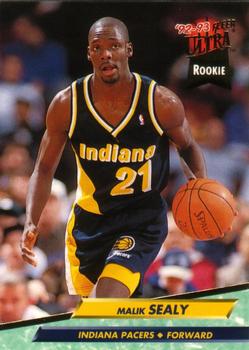 1992-93 Fleer Ultra Malik Sealy RC #277 Indiana Pacers