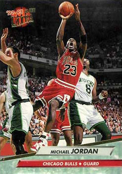 1992-93 Fleer Ultra Michael Jordan #27 Chicago Bulls