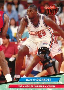 1992-93 Fleer Ultra Stanley Roberts #280 Los Angeles Clippers