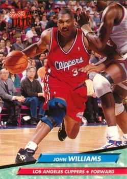 1992-93 Fleer Ultra John Williams #283 Los Angeles Clippers