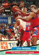 Load image into Gallery viewer, 1992-93 Fleer Ultra Randy Woods RC #284 Los Angeles Clippers
