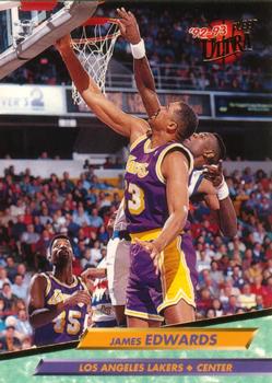 1992-93 Fleer Ultra James Edwards  #287 Los Angeles Lakers