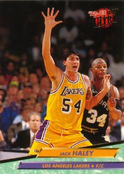 1992-93 Fleer Ultra Jack Haley  #288 Los Angeles Lakers