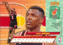 Load image into Gallery viewer, 1992-93 Fleer Ultra Keith Askins  #290 Miami Heat
